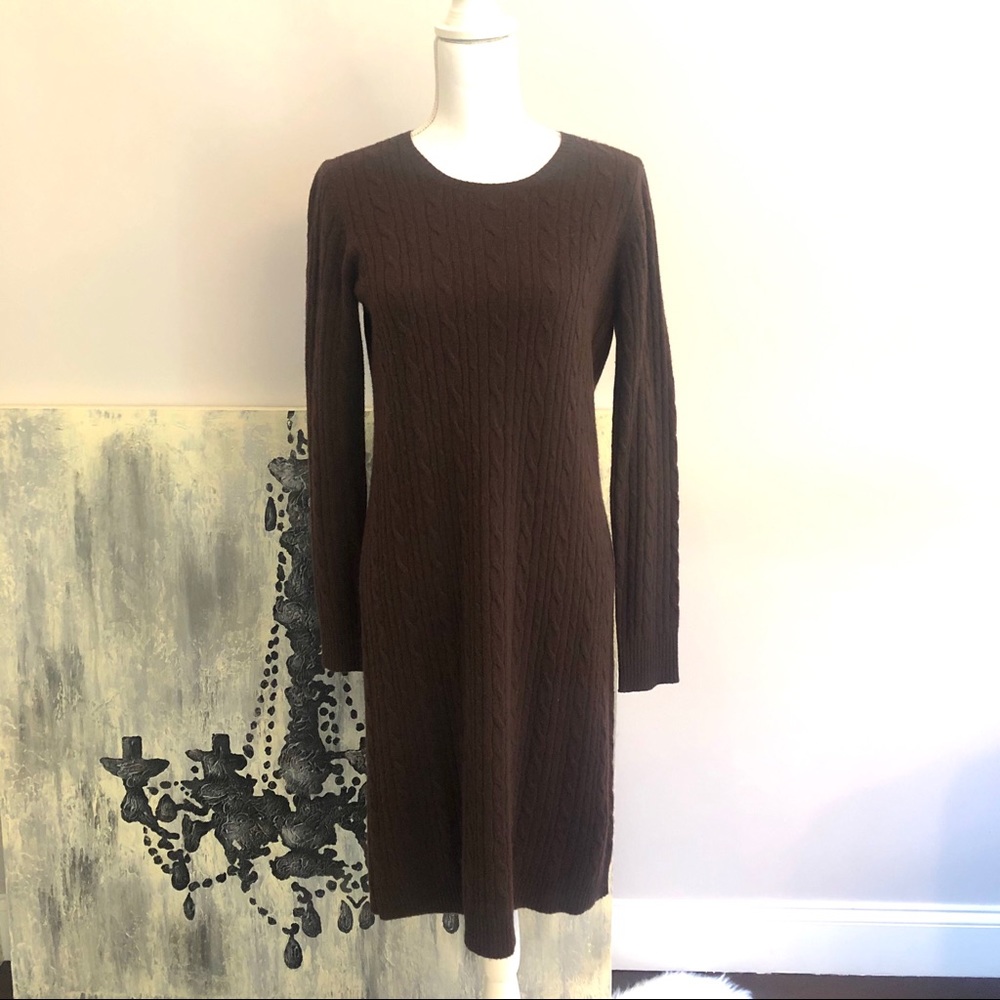 Sutton Studio Cashmere Sweater Dress